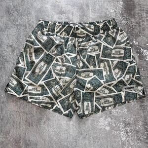 Vetements Million Dollar Shorts. Black & Orange Size Small FW 24. Guram Gvasalia